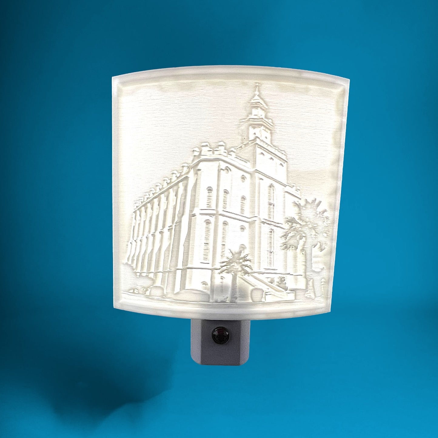 St. George Utah Temple Night Light