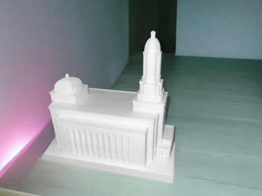 Ephraim Utah Temple-Inspired Personalized Photo Lamp – Custom LDS Wedding, Sealing &amp; Anniversary Gift