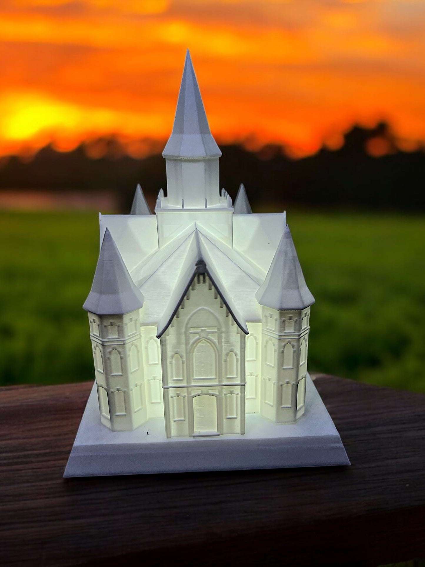 Provo City Center Temple Night Light