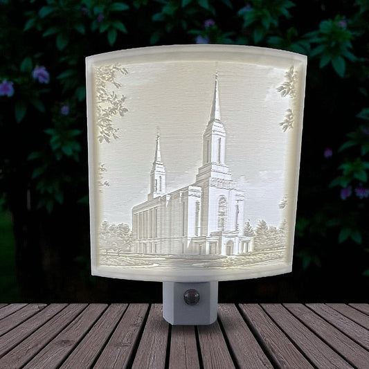 Lindon Utah Temple Night Light